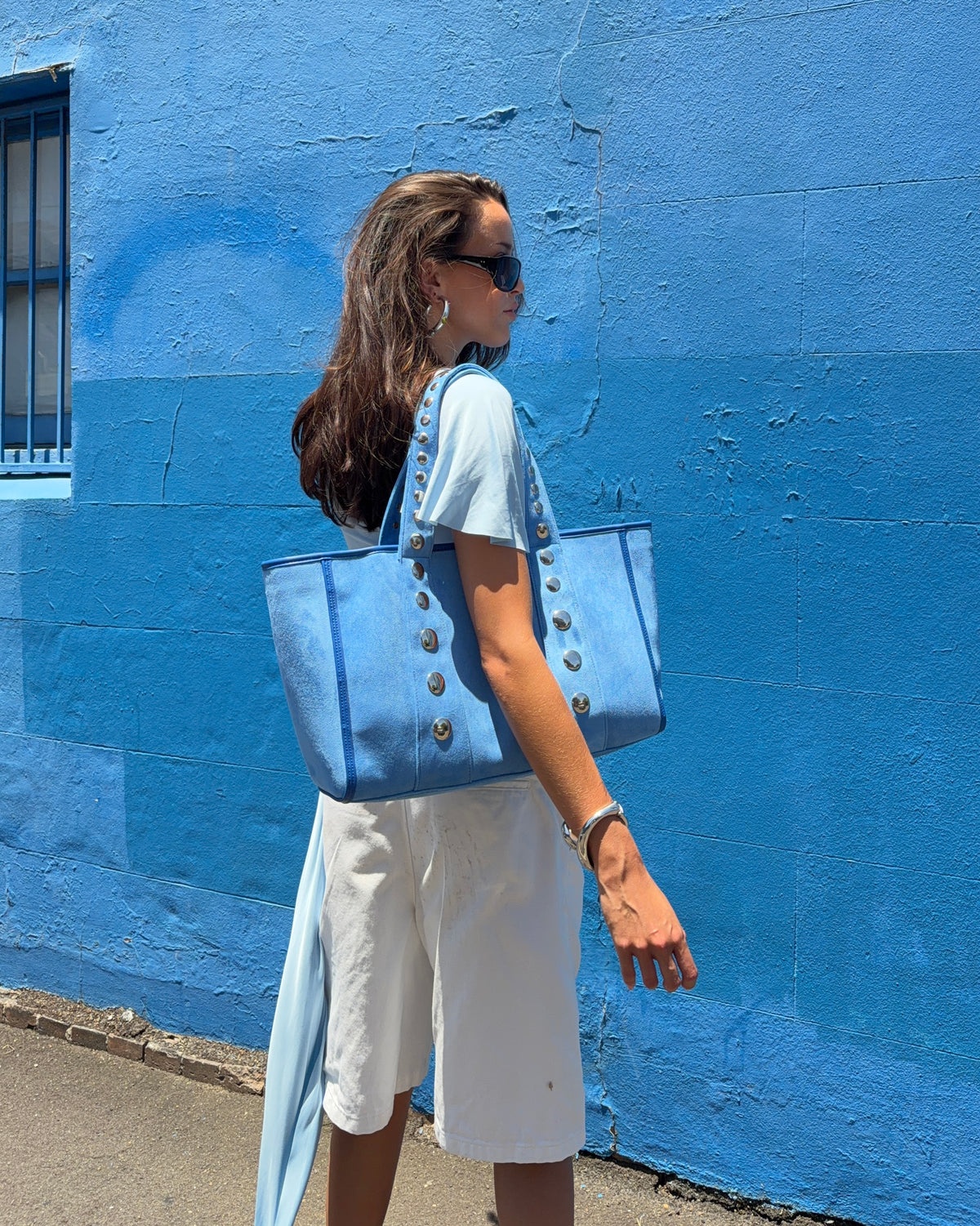 Rubes Blue Handbag
