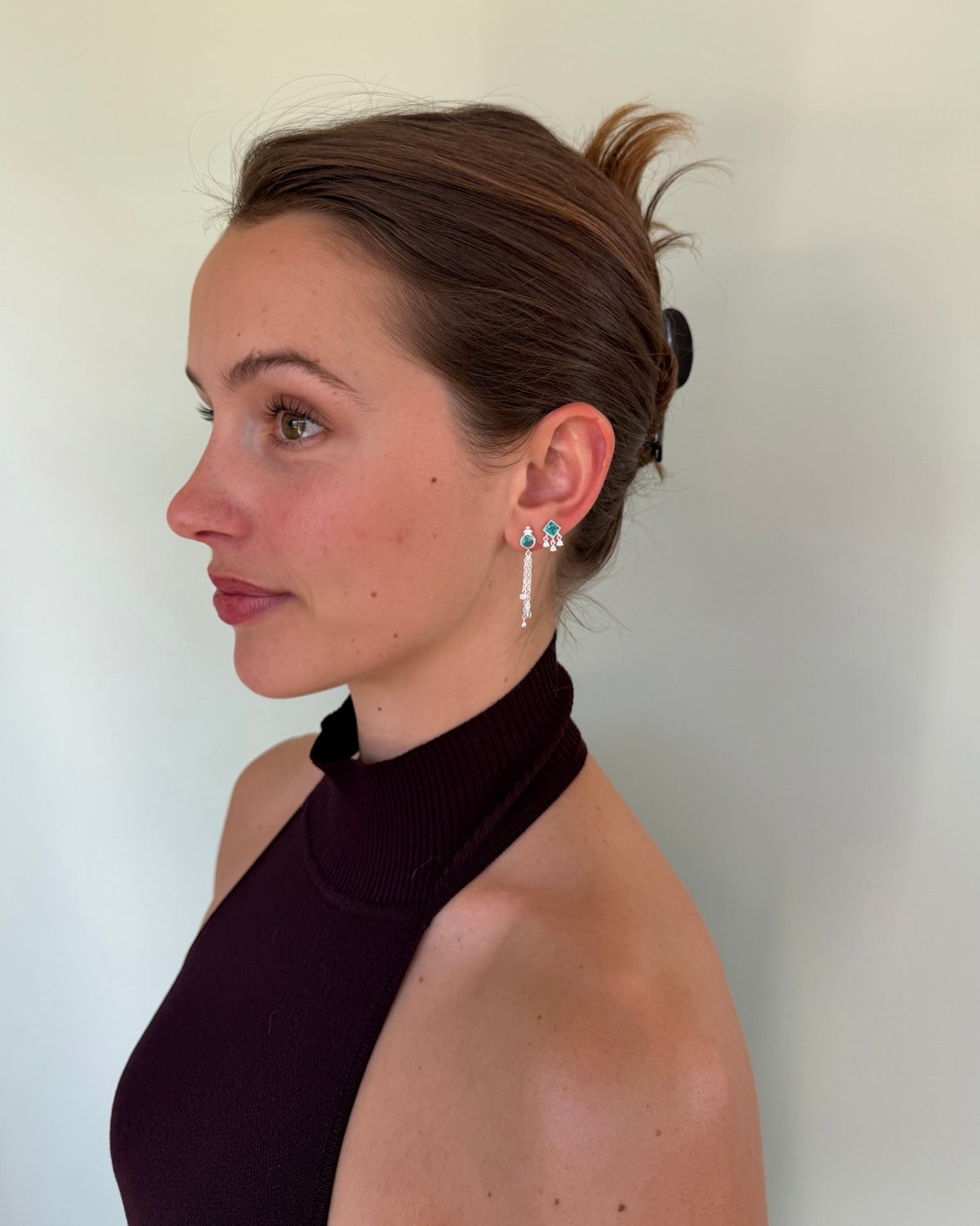 Pia Silver Earrings