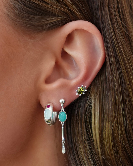 Zozo Silver Earrings (pre-order)