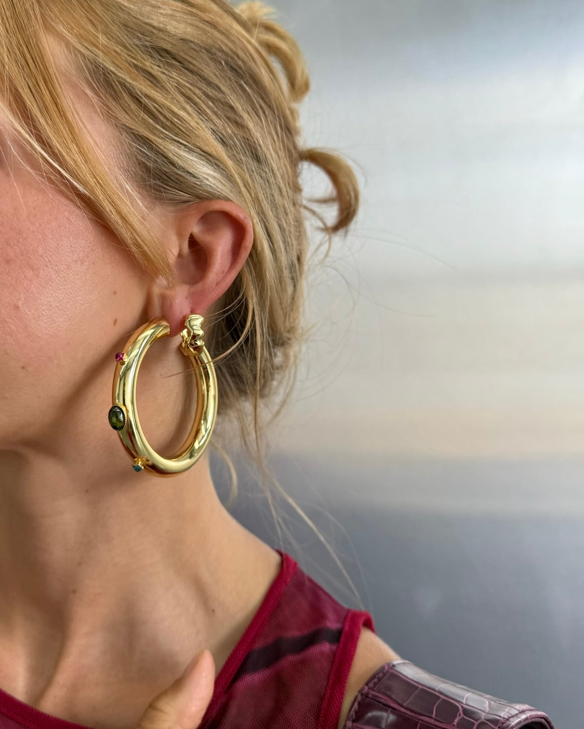 Fern Gold Earrings