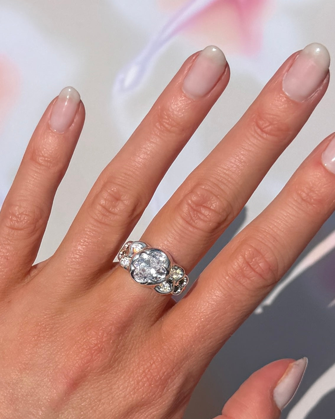 Fig Silver Ring