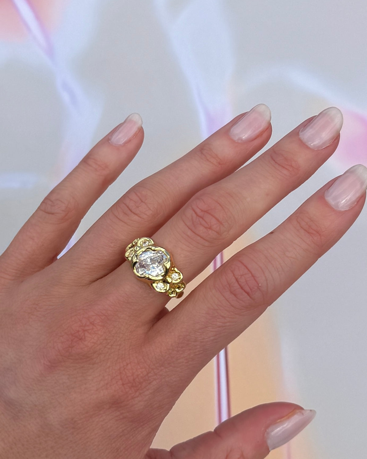 Fig Gold Ring