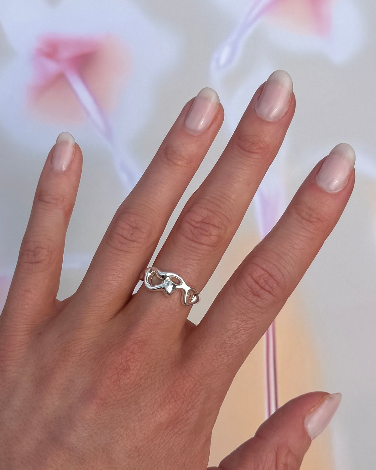 Aura Silver Ring