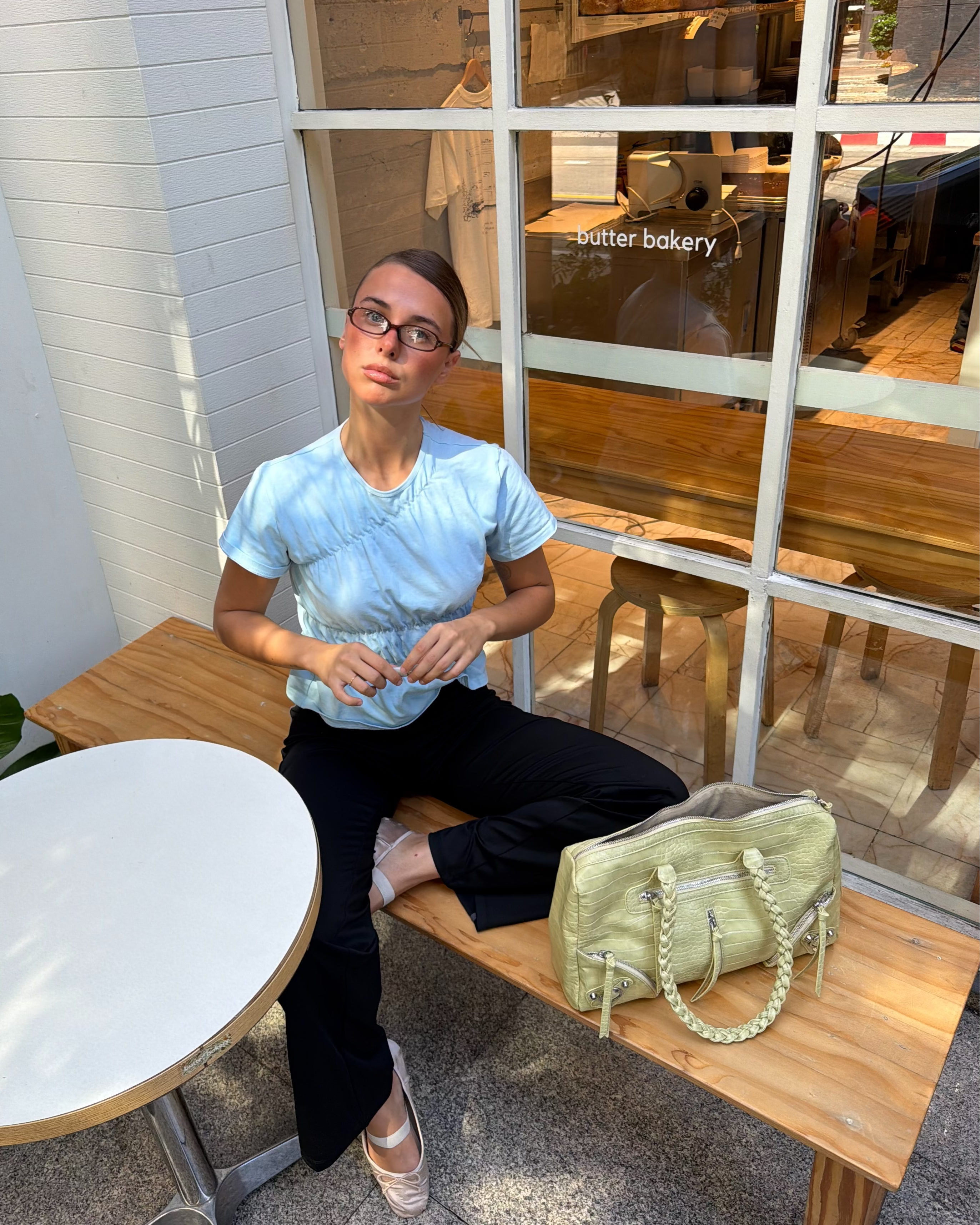 Crush Pistachio Handbag