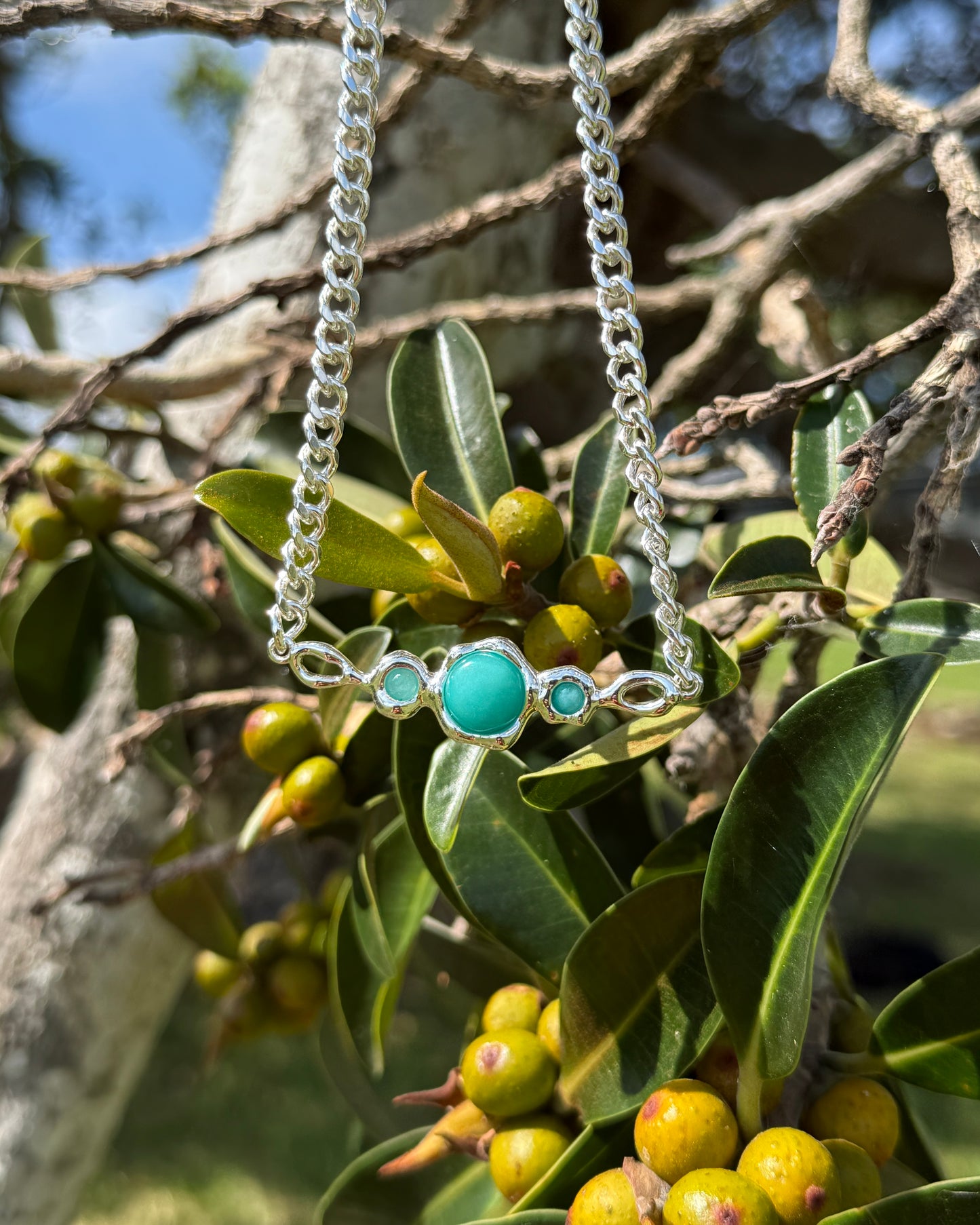 Luster Silver Necklace