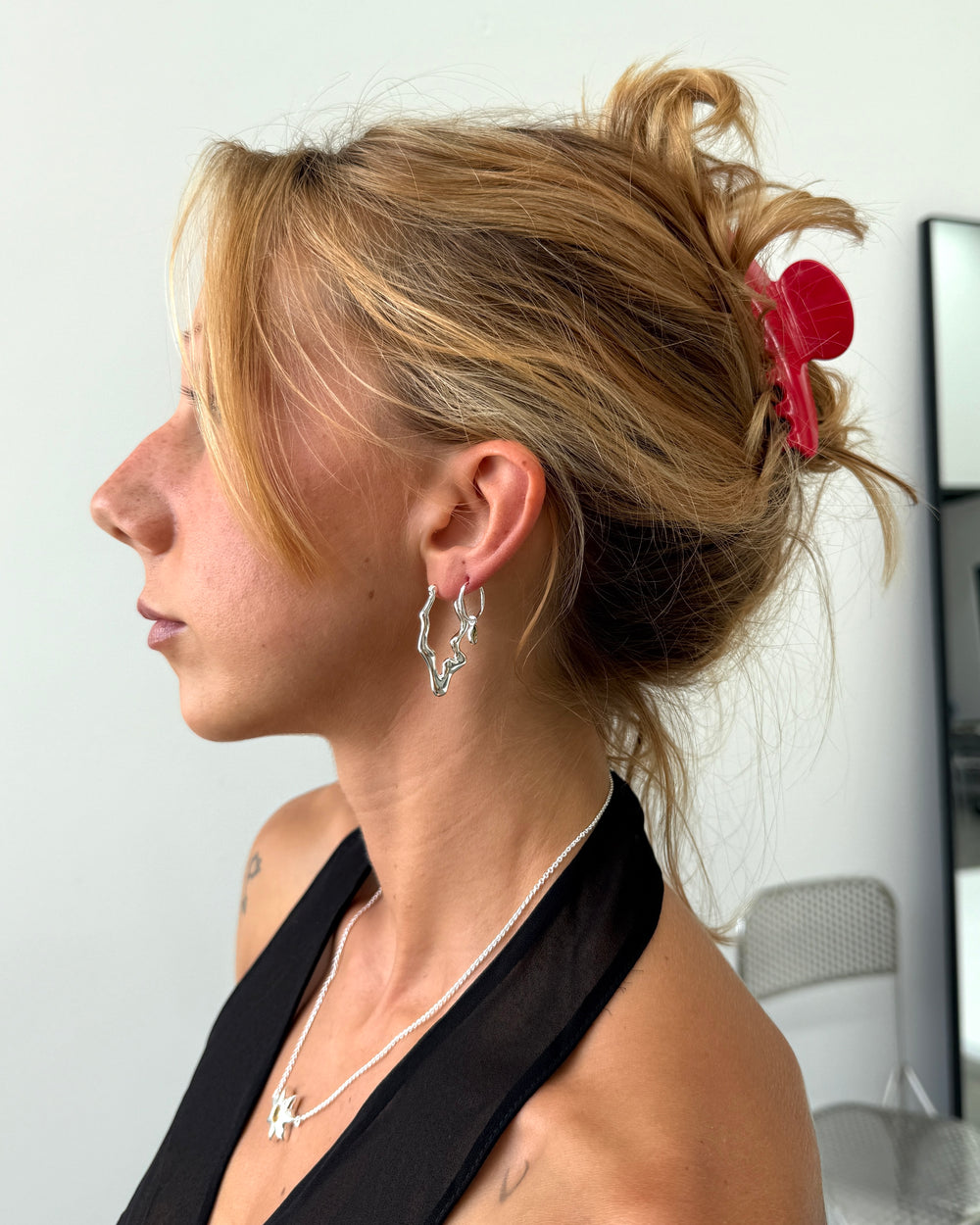 Ora Silver Earrings