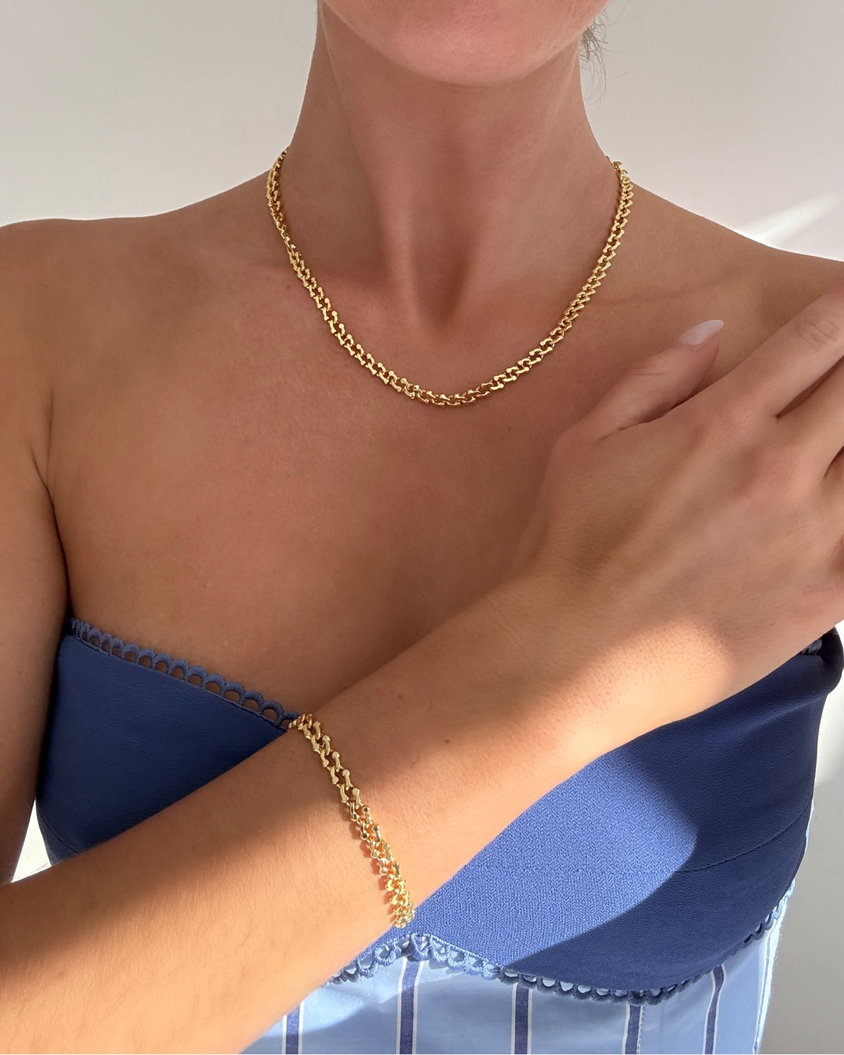 Zippi Gold Necklace
