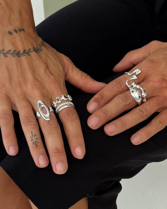 Velvet Silver Ring