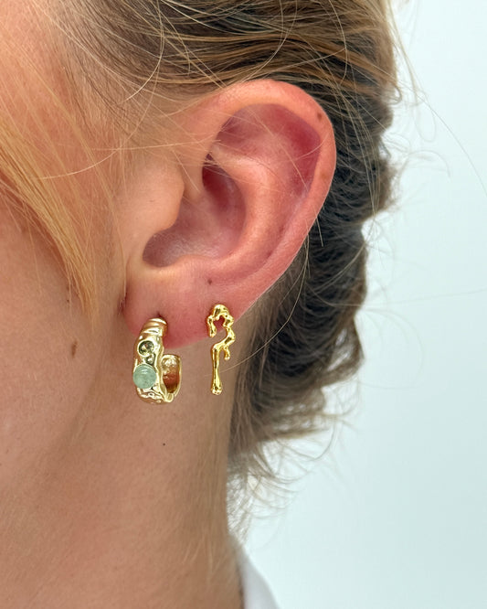 Saskia Gold Earrings