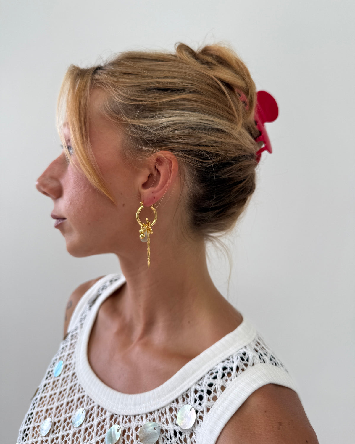 Cielo Gold Earrings