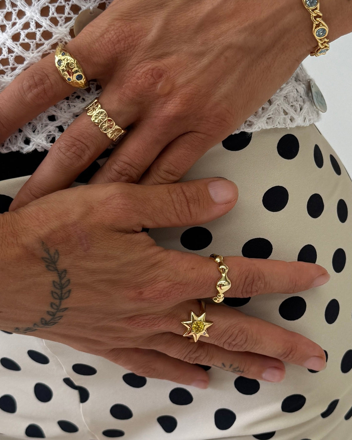 Kinny Gold Ring