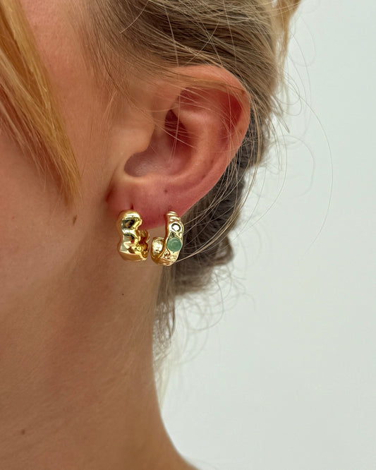 Fern Gold Earrings