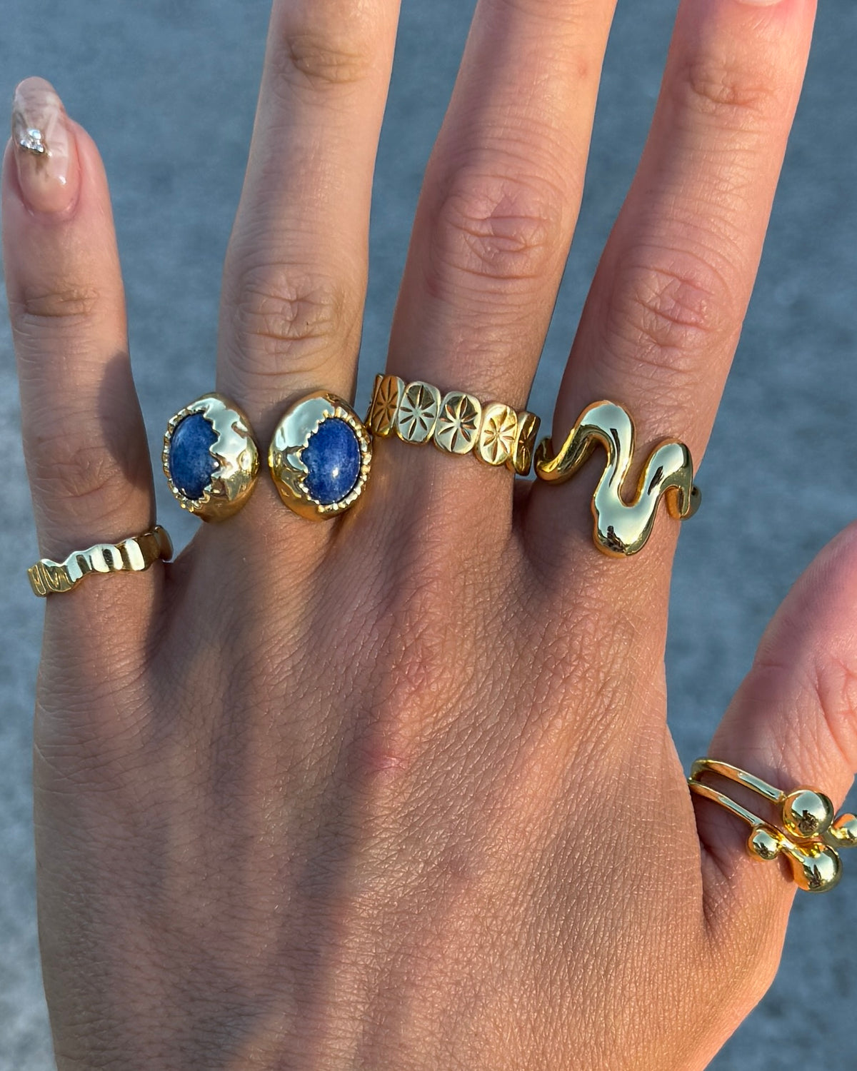 Lumina Gold Ring