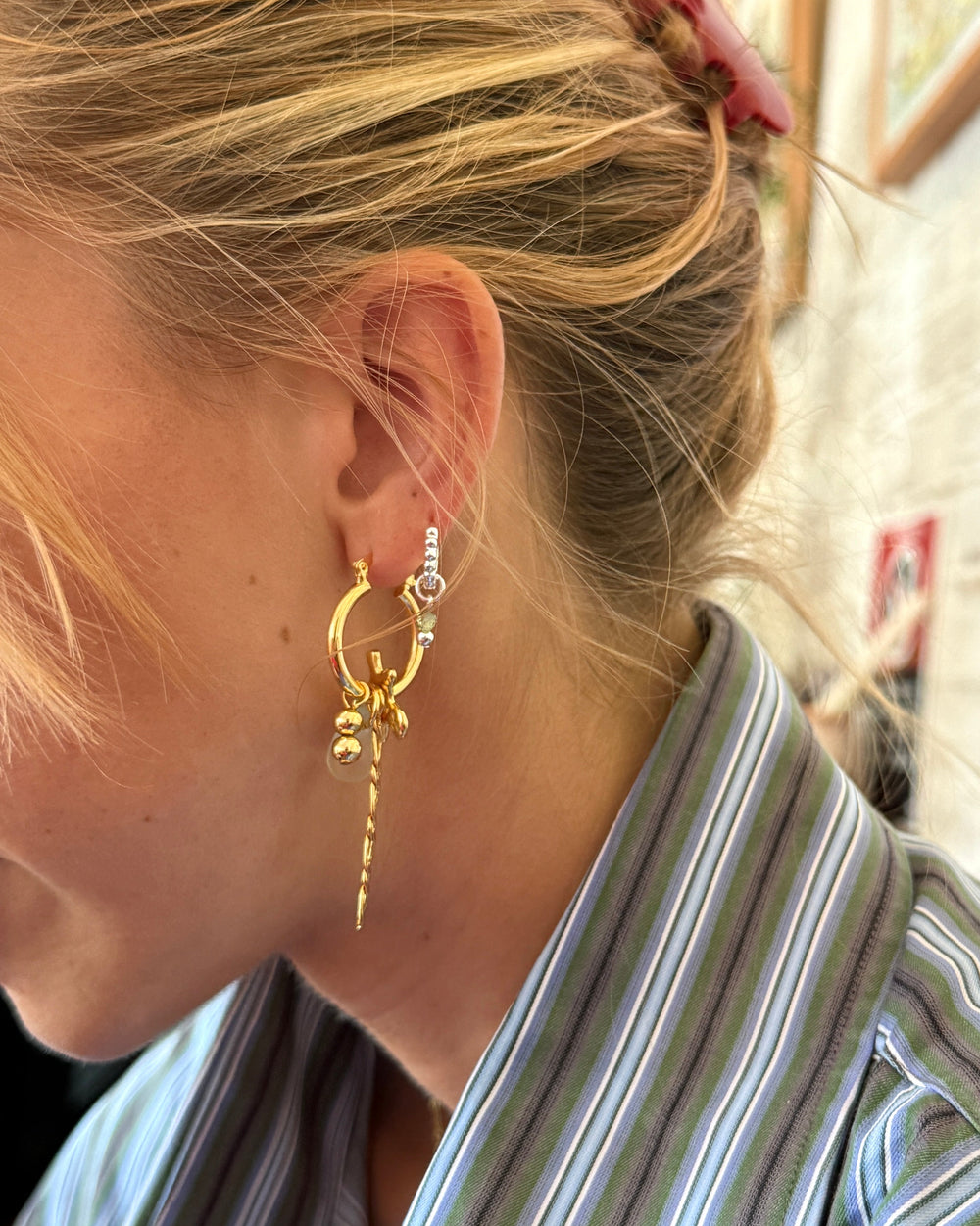 Cielo Gold Earrings
