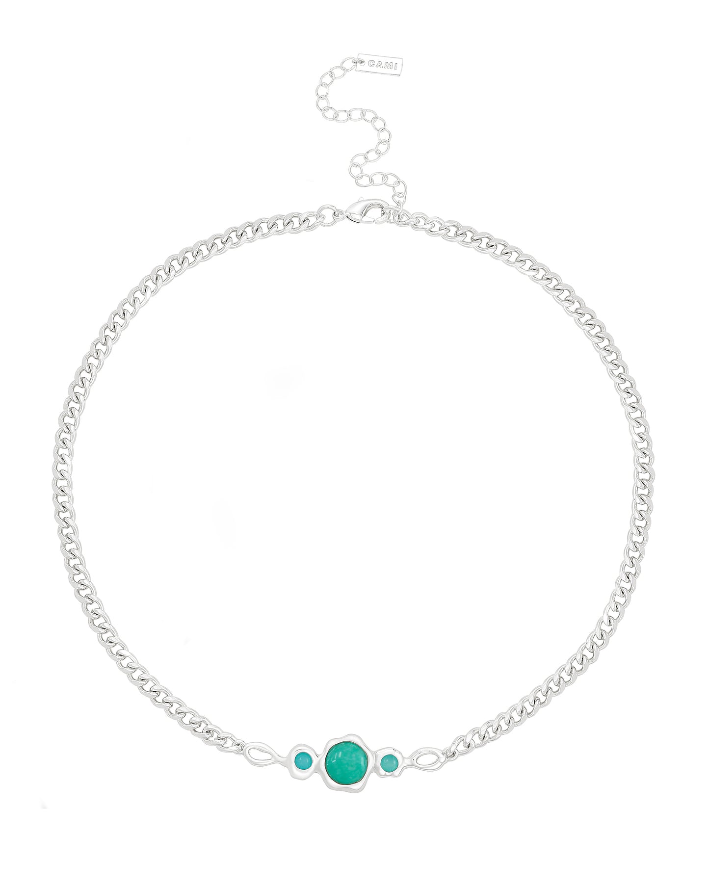 Luster Silver Necklace