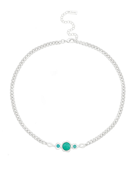 Luster Silver Necklace