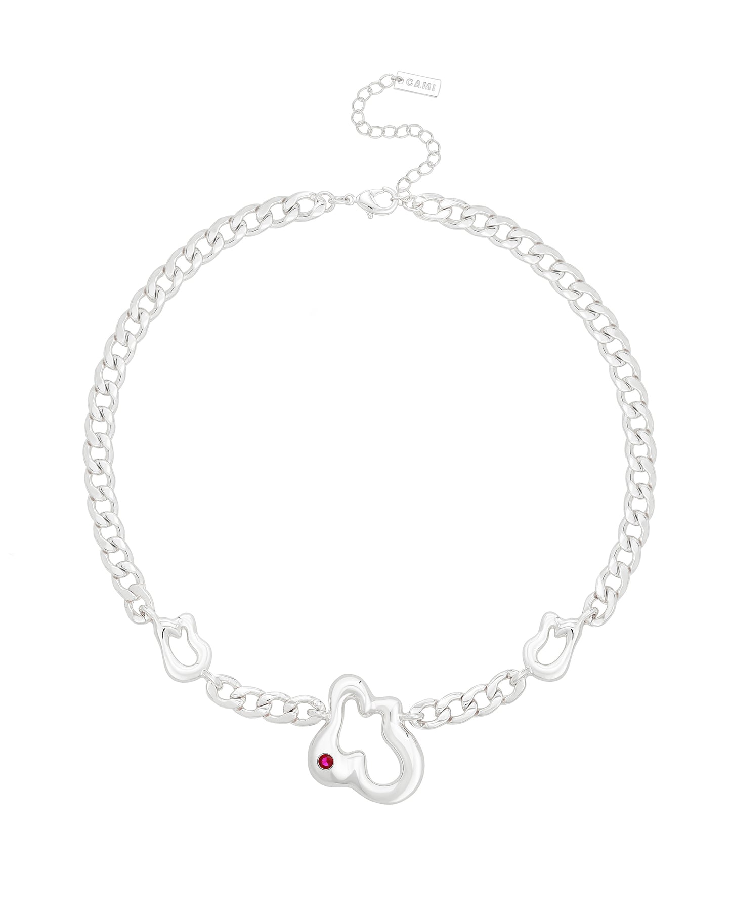 Valenti Silver Necklace