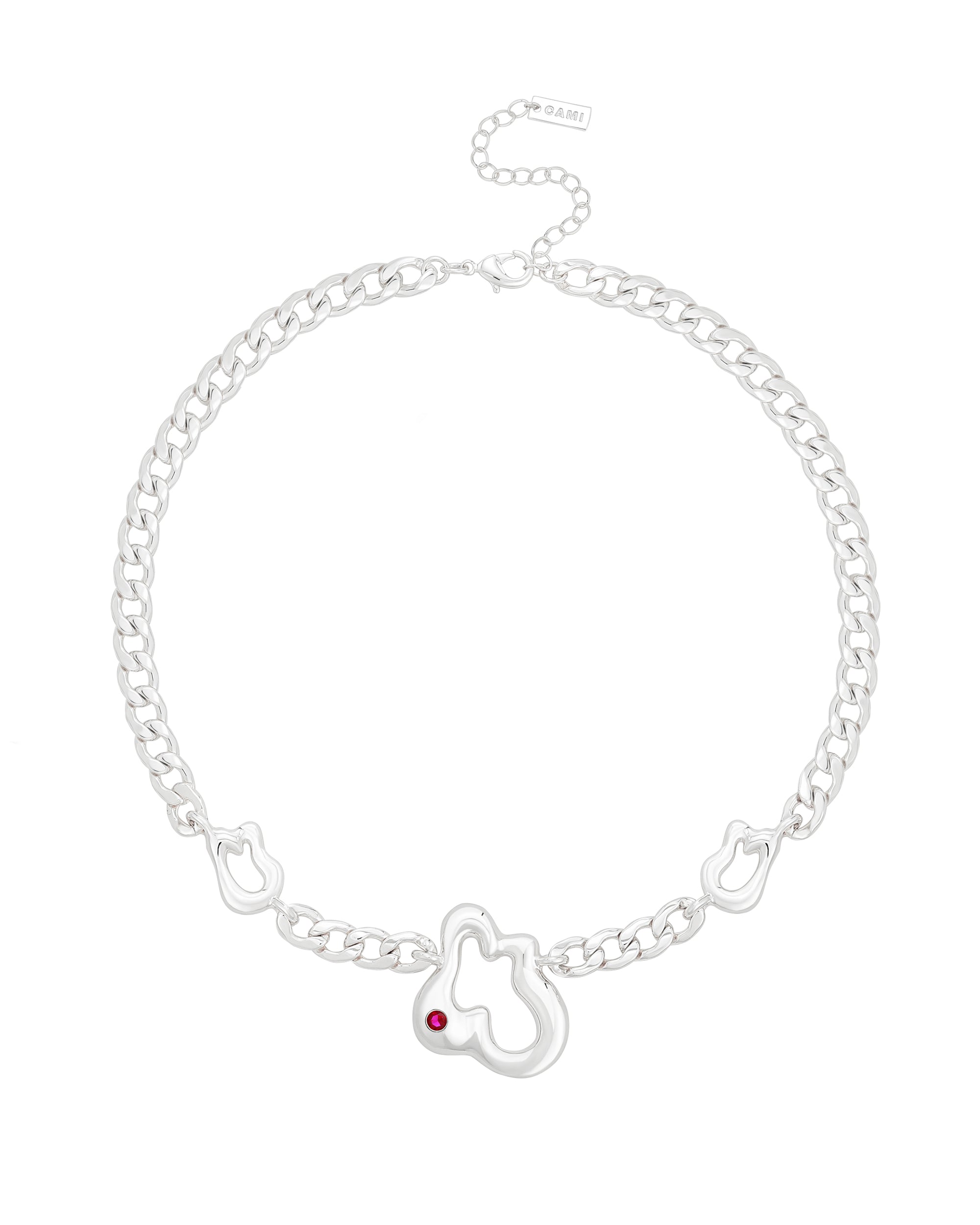 Valenti Silver Necklace