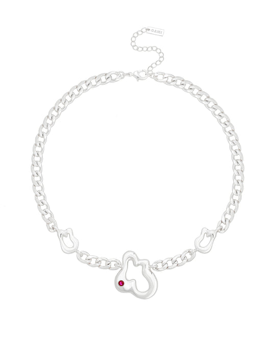 Valenti Silver Necklace