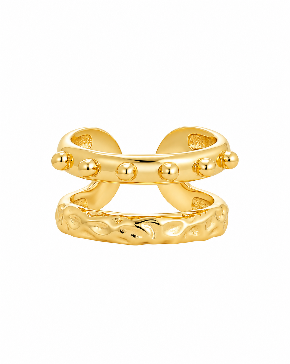 Whirl Gold Ring