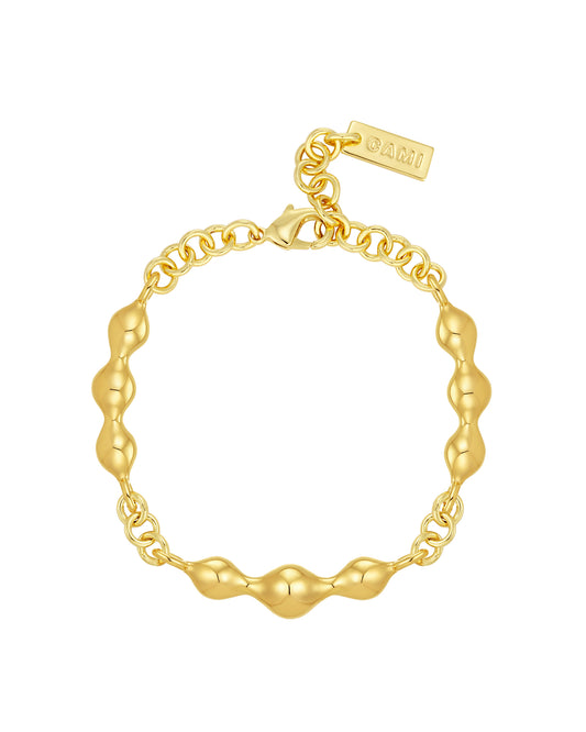Glossy Gold Bracelet