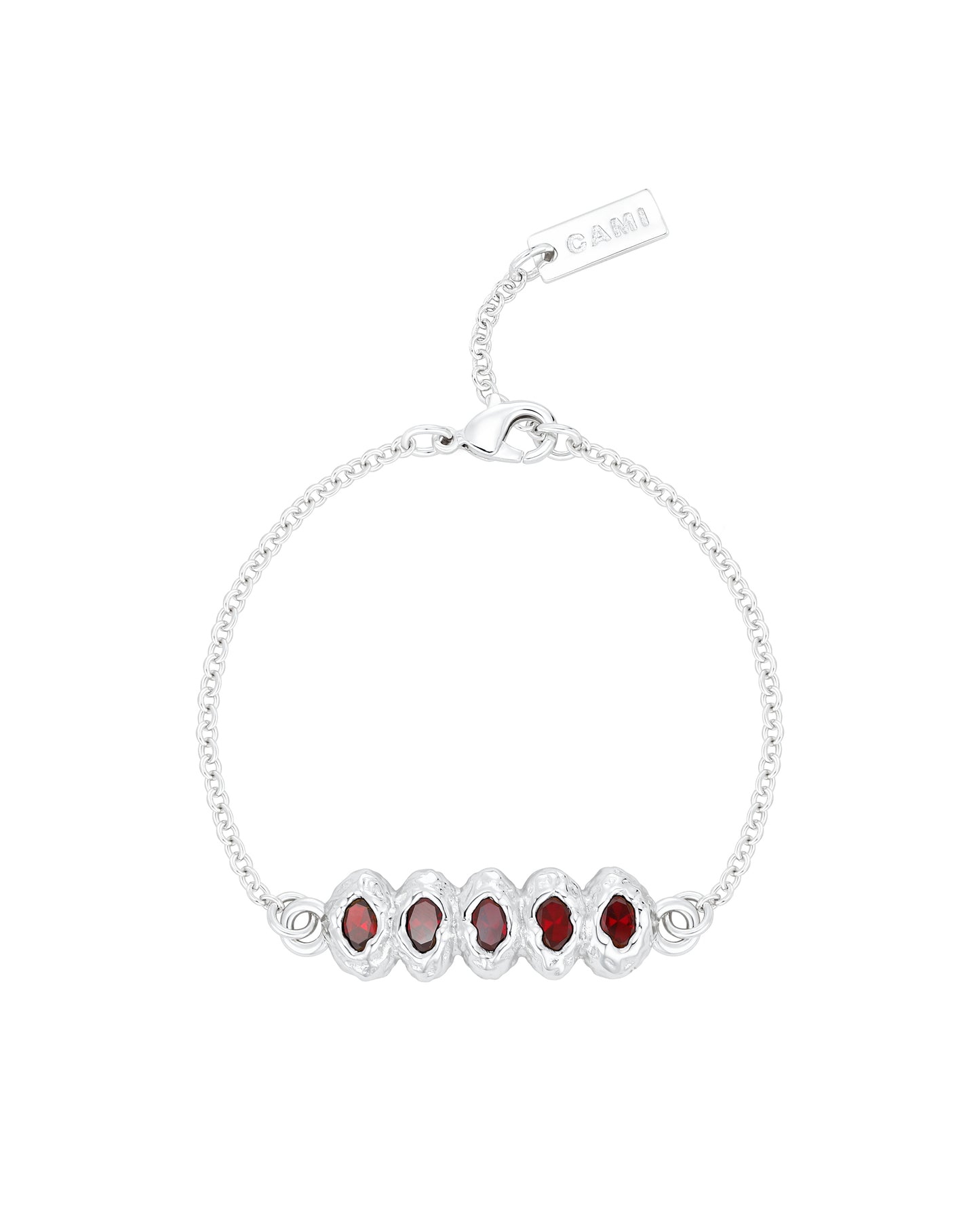 Plinko Silver Bracelet