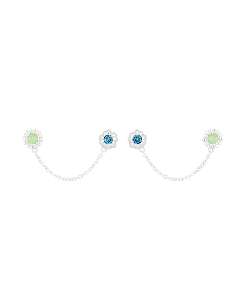 Fenn Silver Earrings