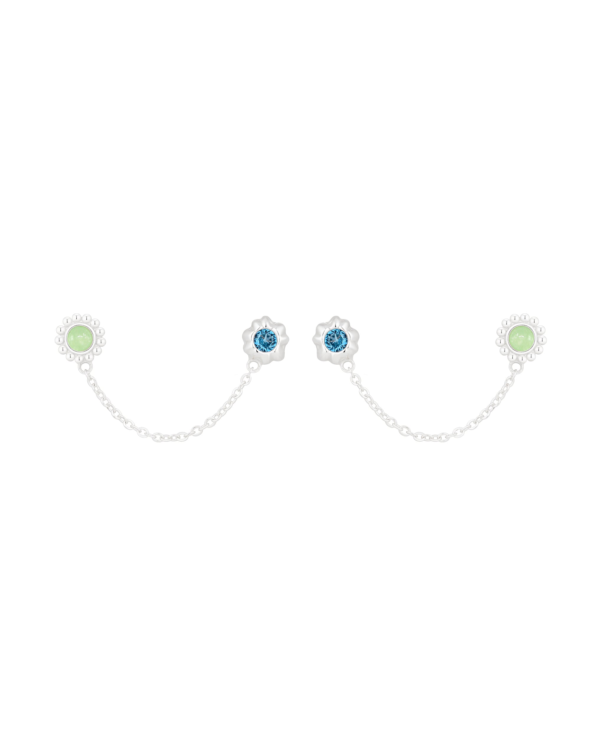 Fenn Silver Earrings