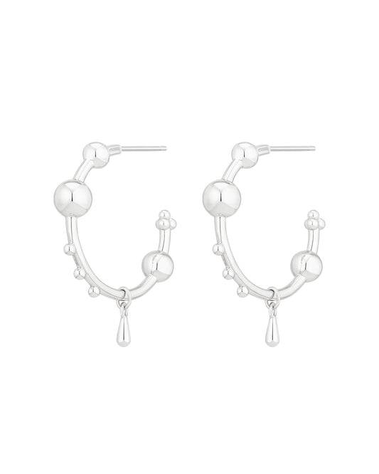 Orbit Silver Earrings