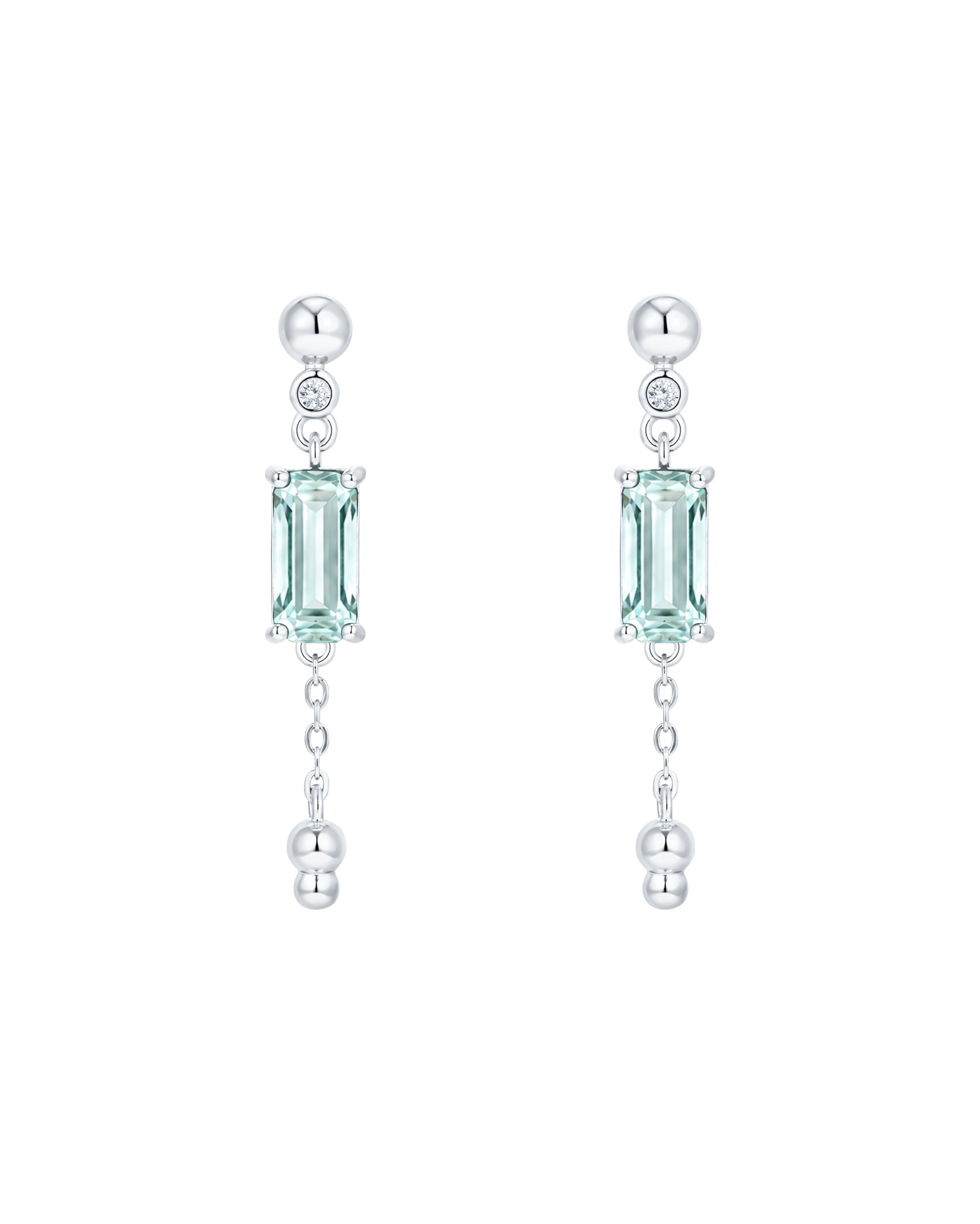Fleur Silver Earrings