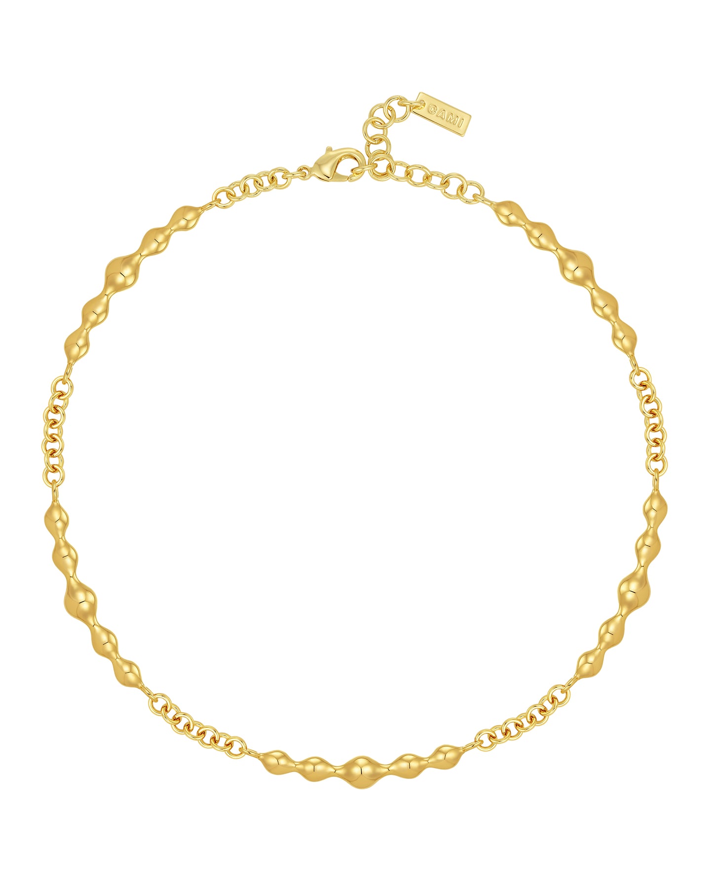 Glossy Gold Necklace