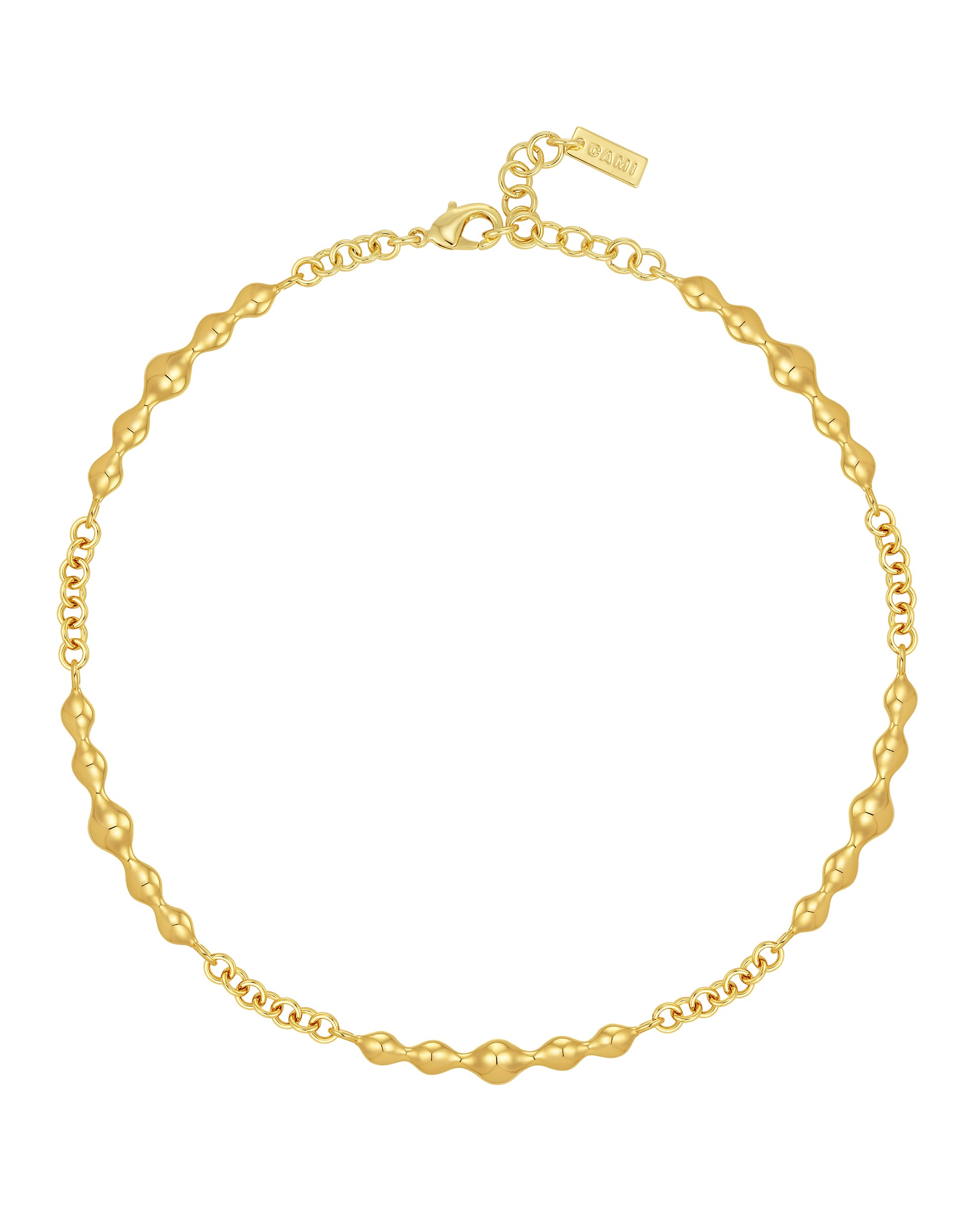 Glossy Gold Necklace