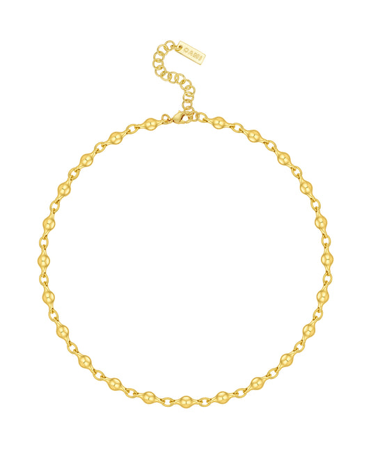 Bubble Gold Necklace