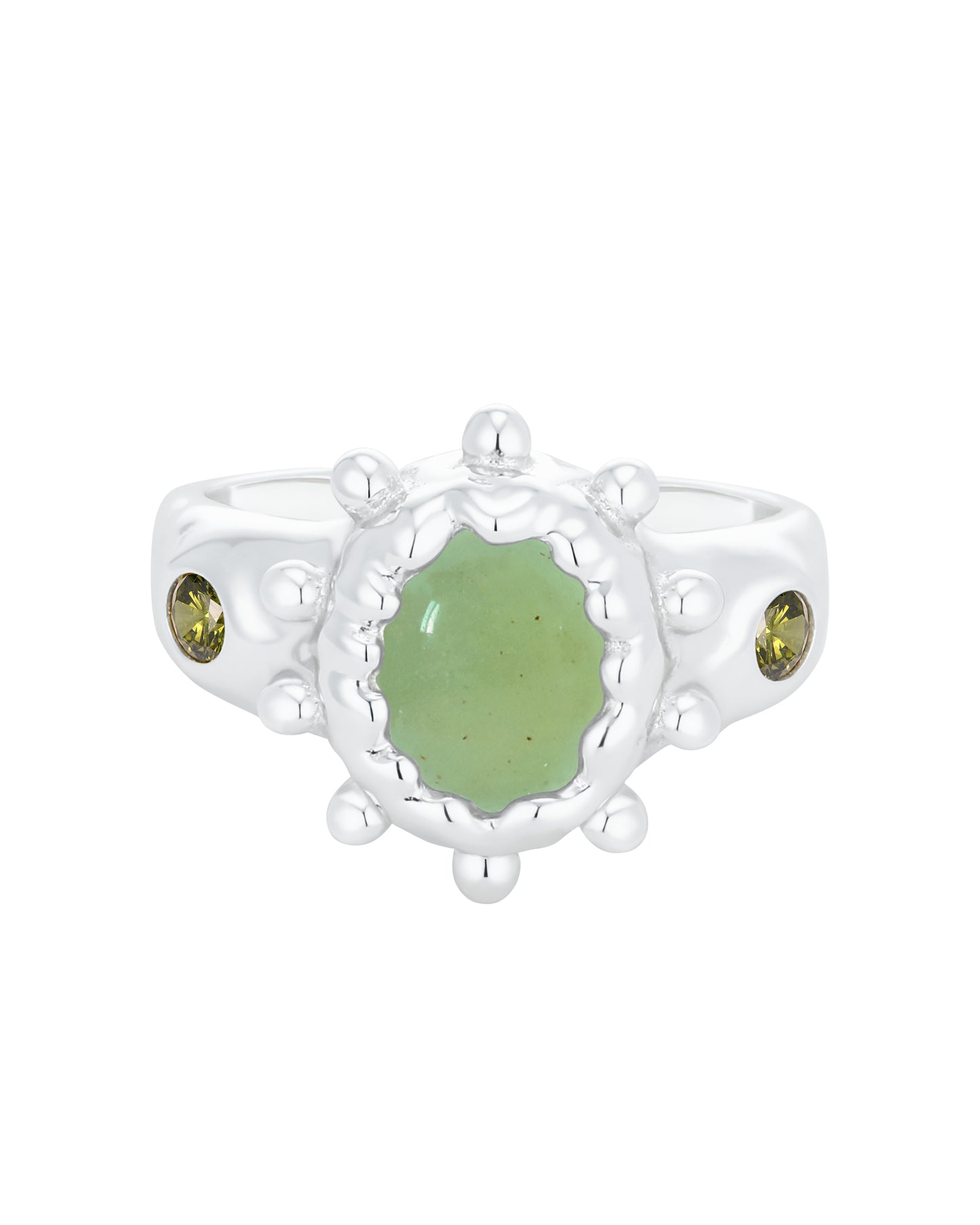 Clover Silver Ring