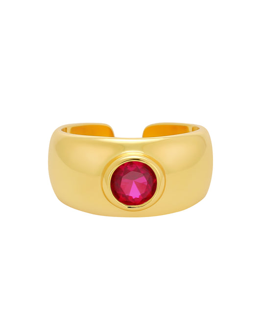 Flux Gold Ring