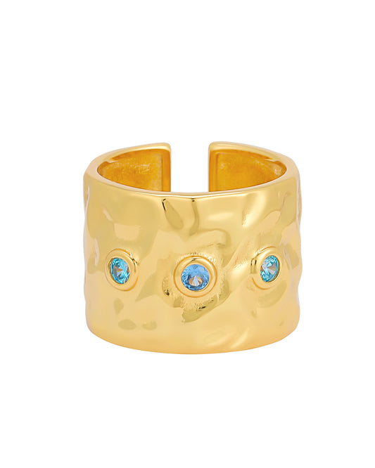 Bloop Gold Ring