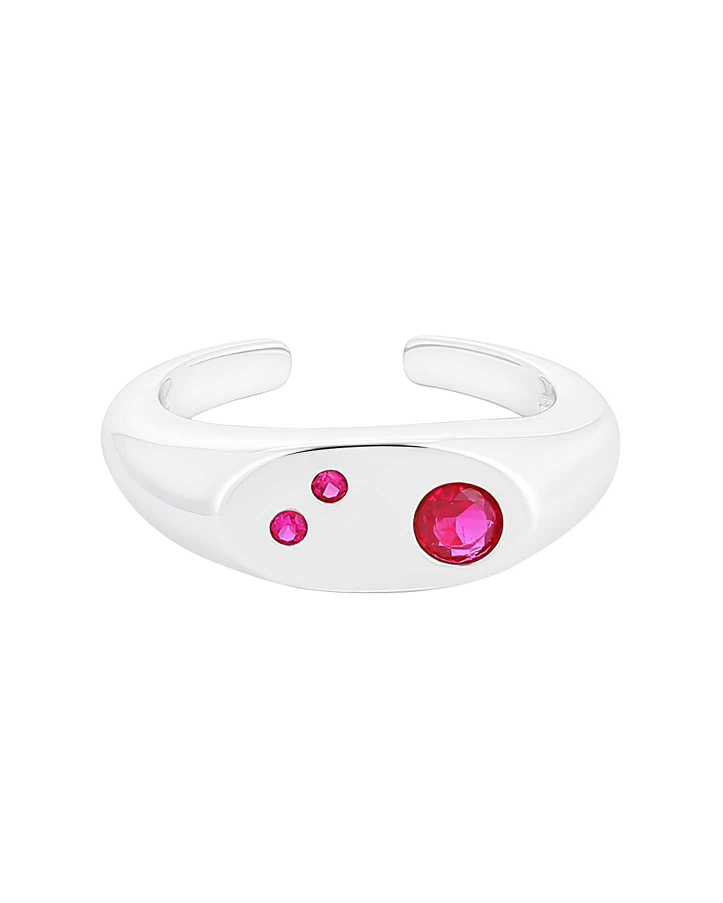 Silk Silver Ring