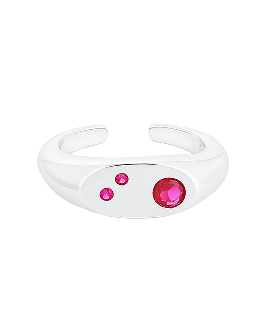 Silk Silver Ring