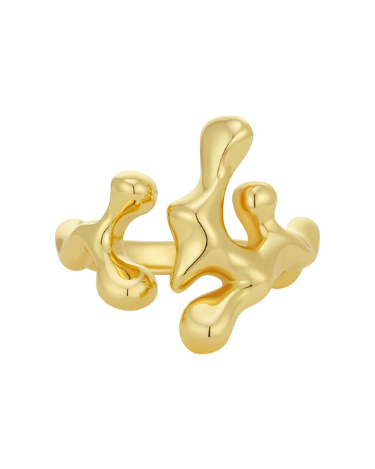 Wiggle Gold Ring