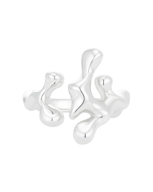 Wiggle Silver Ring