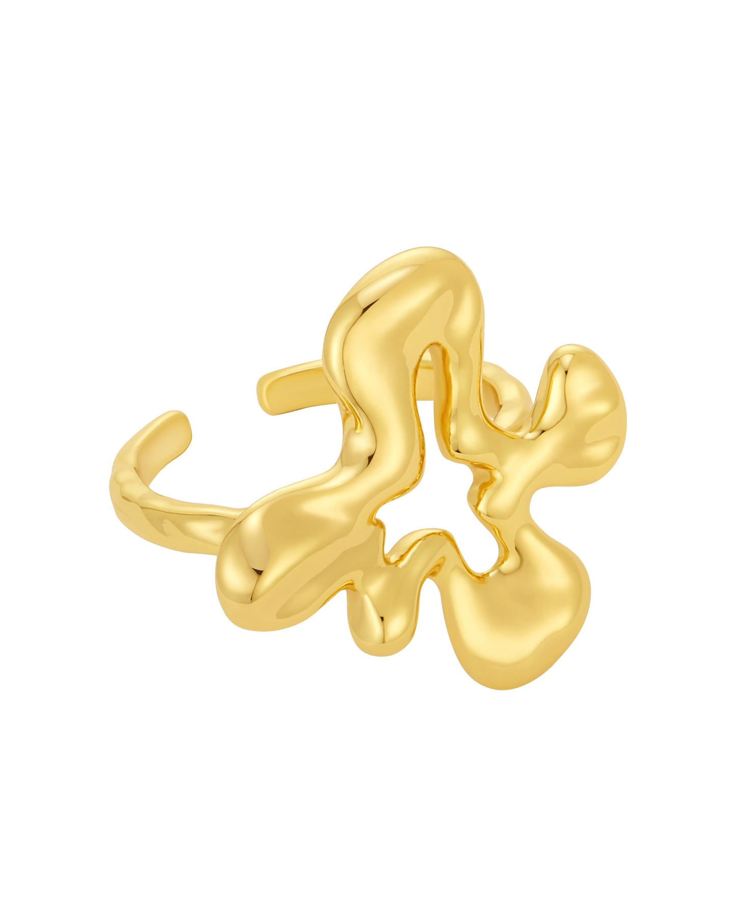Petal Gold Ring