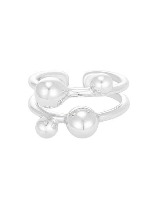Orbi Silver Ring
