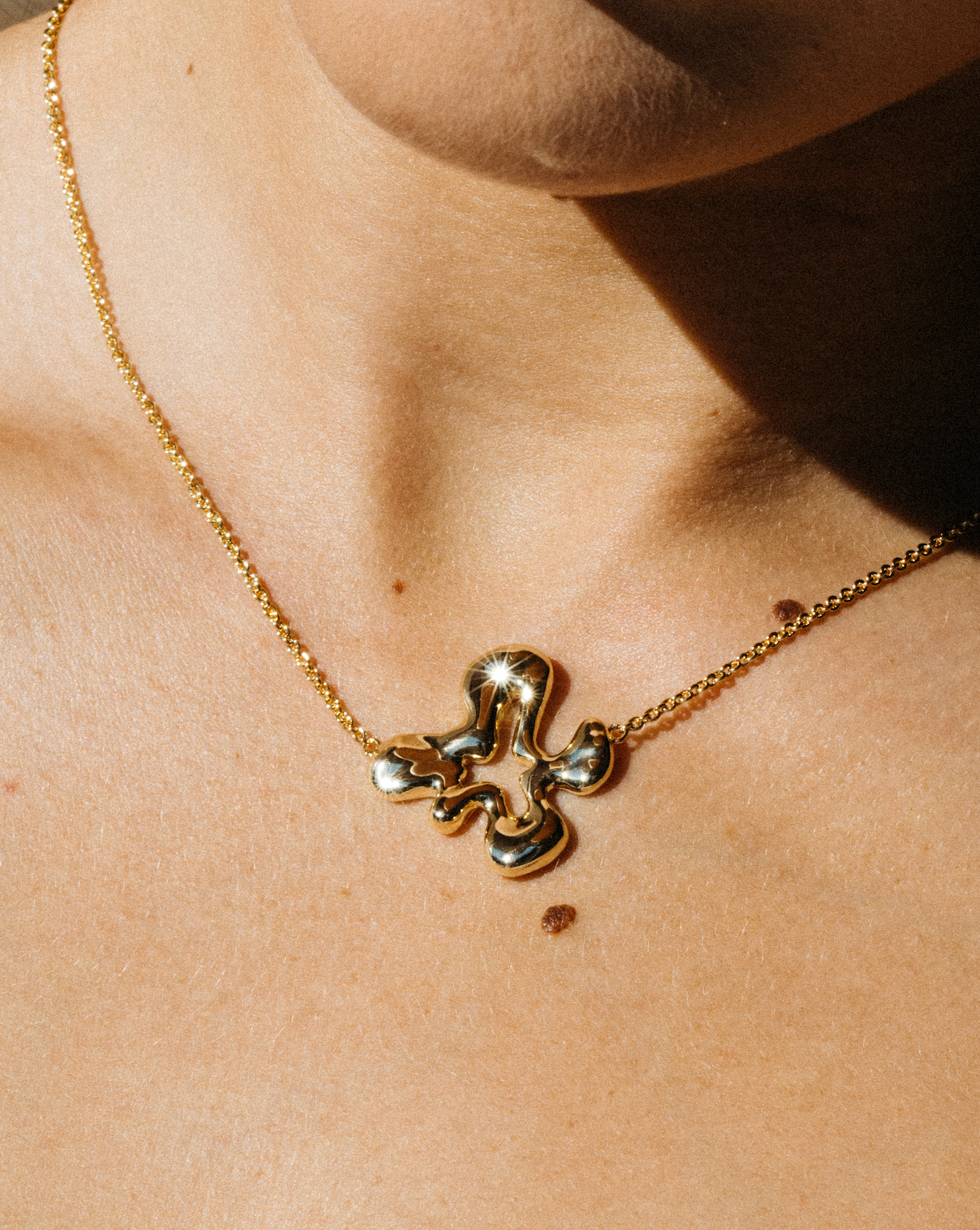 Petal Gold Necklace