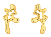 Loxxey Large Gold Earrings