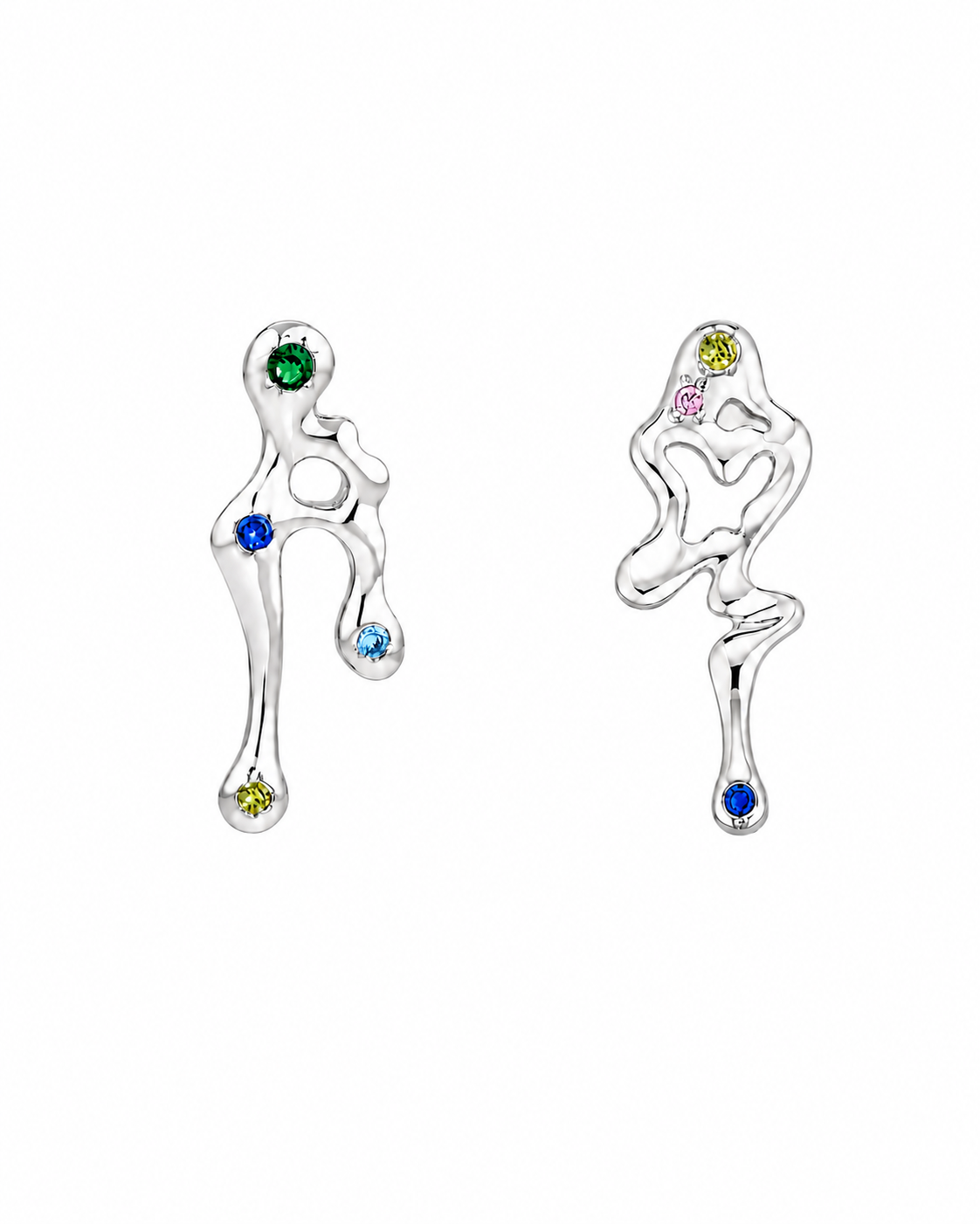 Lucius Silver Earrings