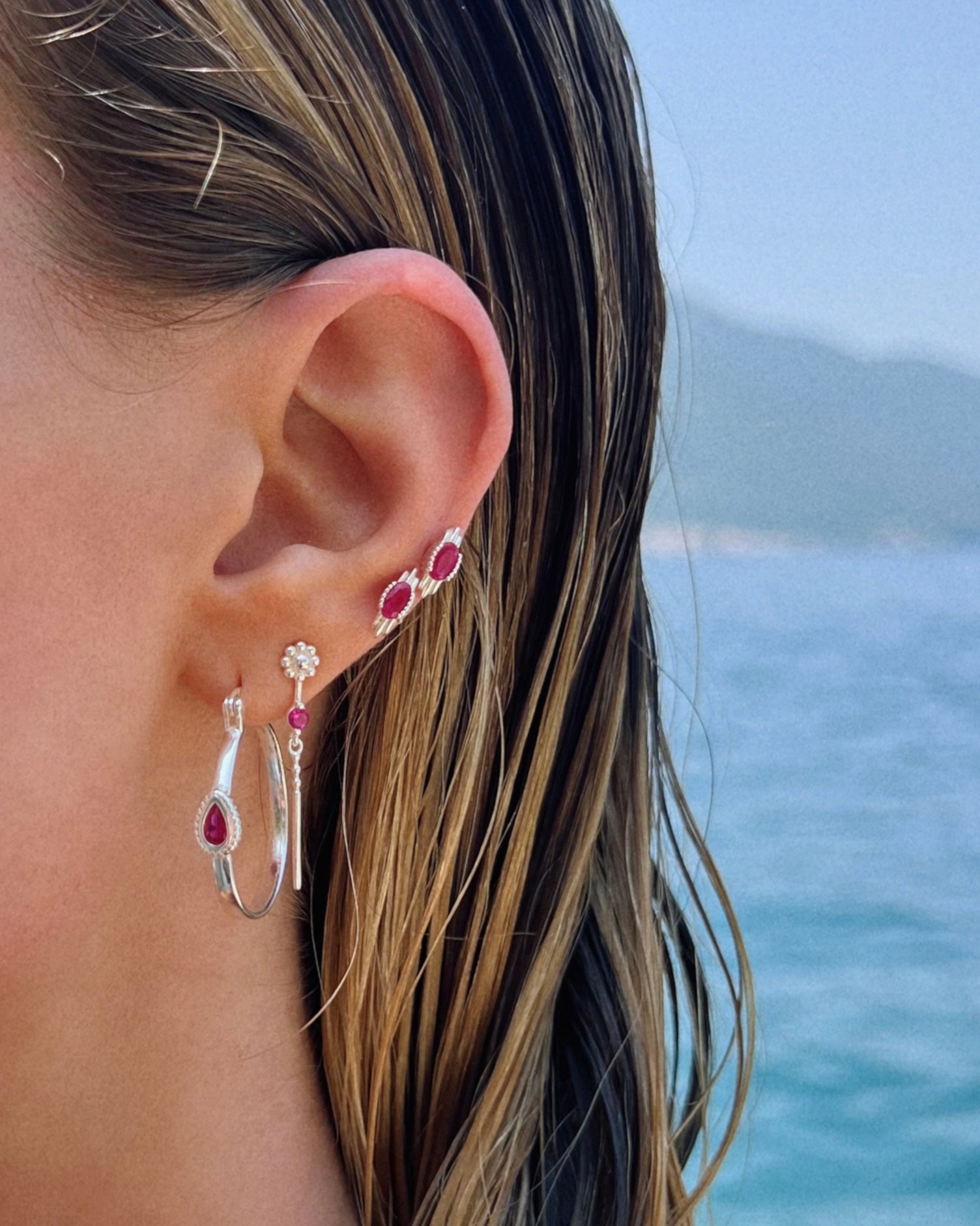 Kiki Silver Earrings