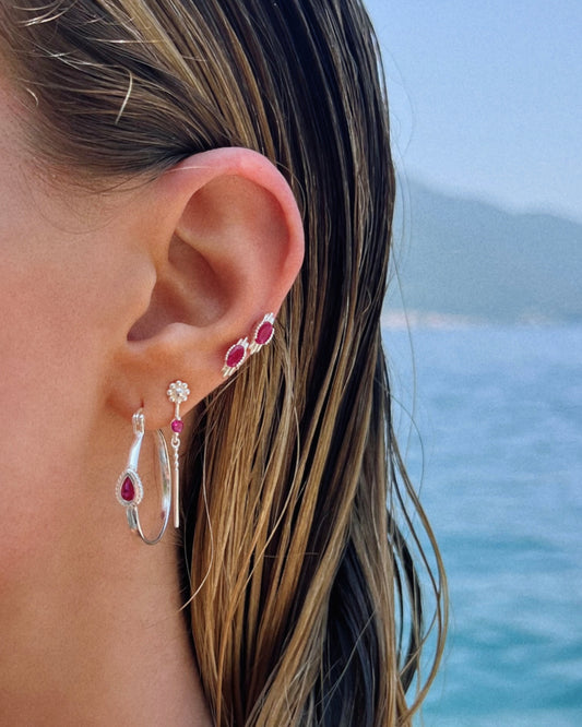 Quinn Silver Earrings
