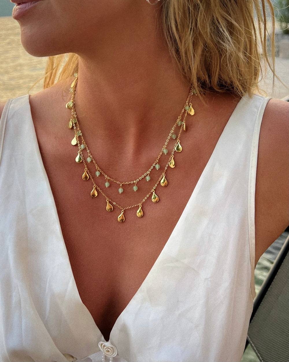 Love Gold Necklace